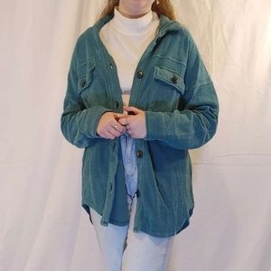 aquamarine shacket